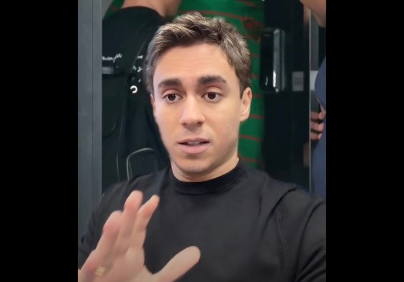 Padre nega comunhão a apoiadores de Nikolas Ferreira.