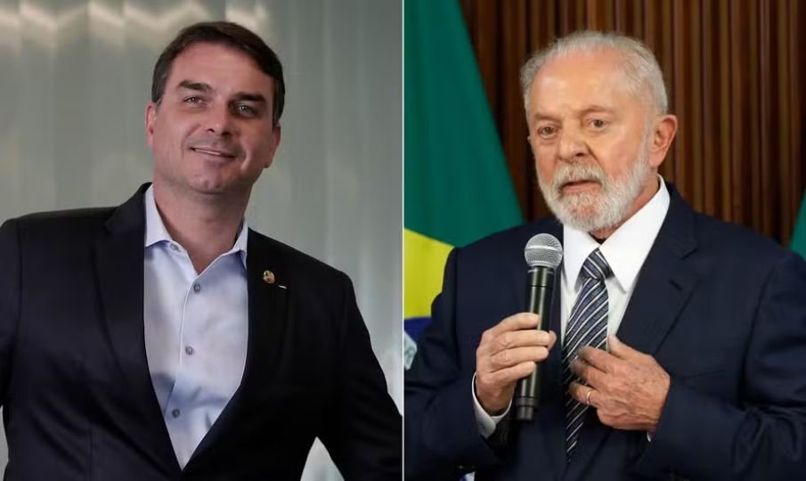Pesquisa aponta Flávio Bolsonaro como líder da direita.